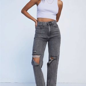 Pacsun- Black 90s Boyfriend Jeans Size:25